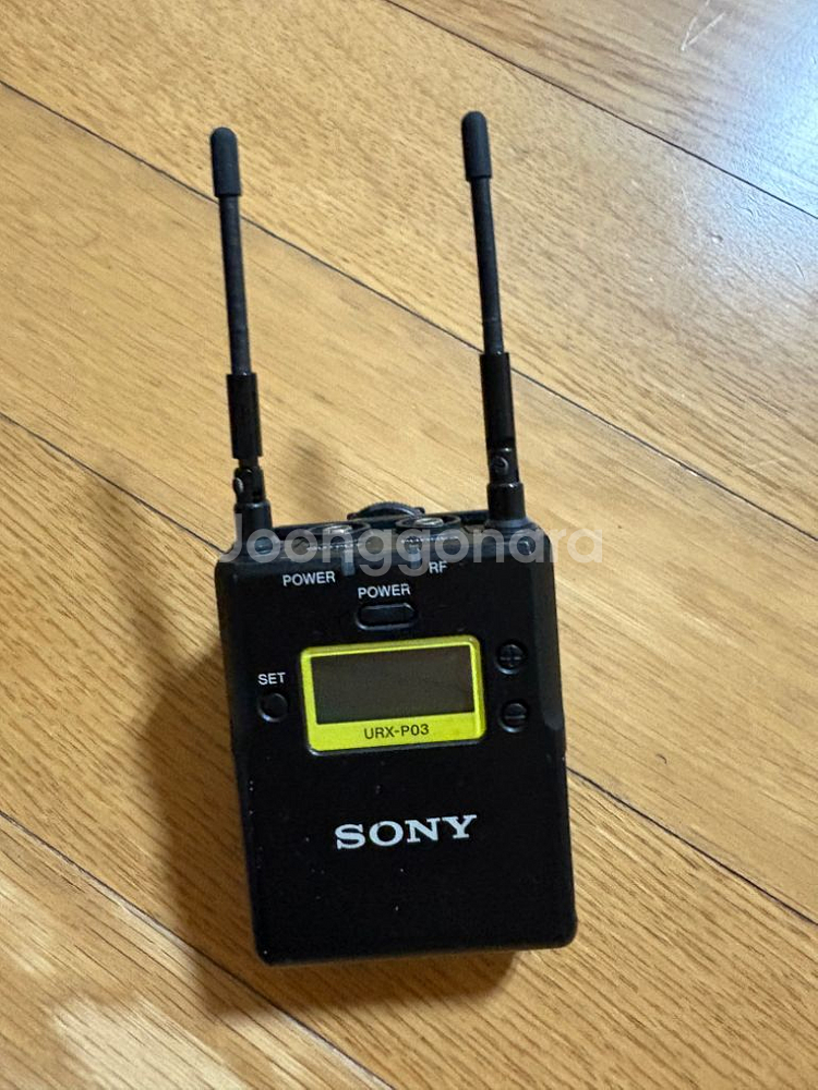 Sony소니 URX-P03 / UTX-B03 무선마이크--2
