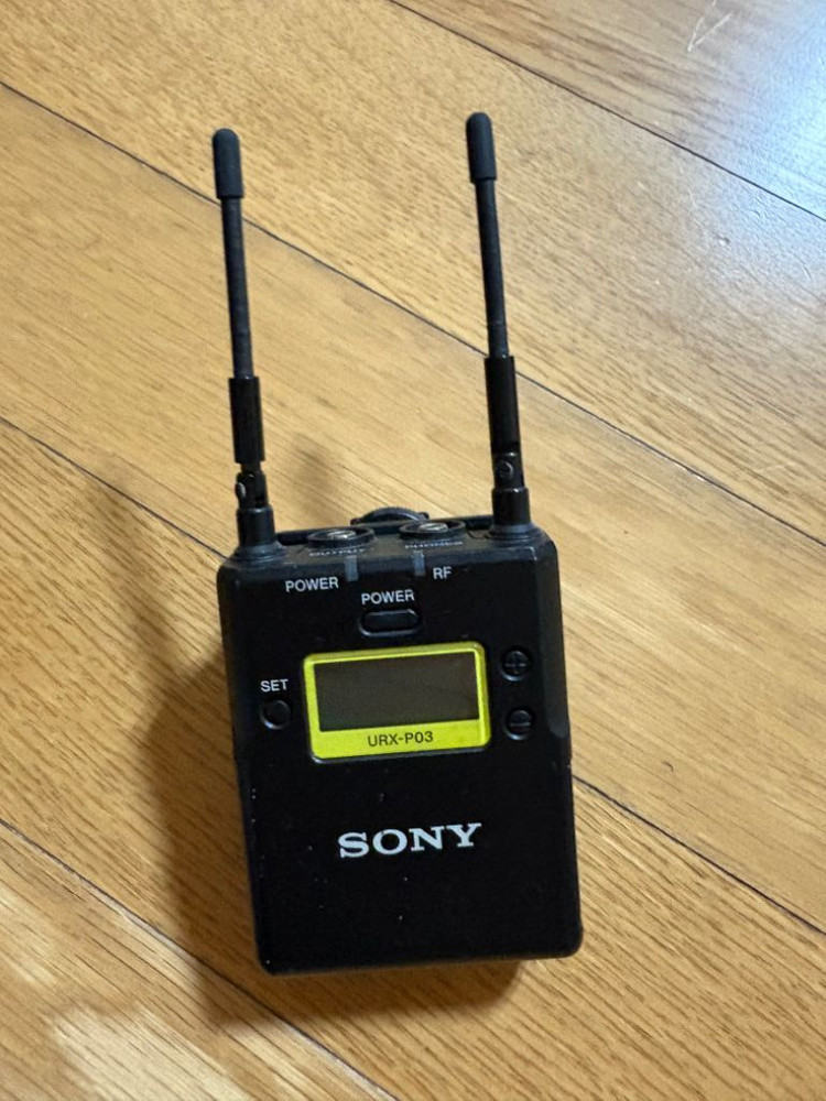 Sony소니 URX-P03 / UTX-B03 무선마이크--2