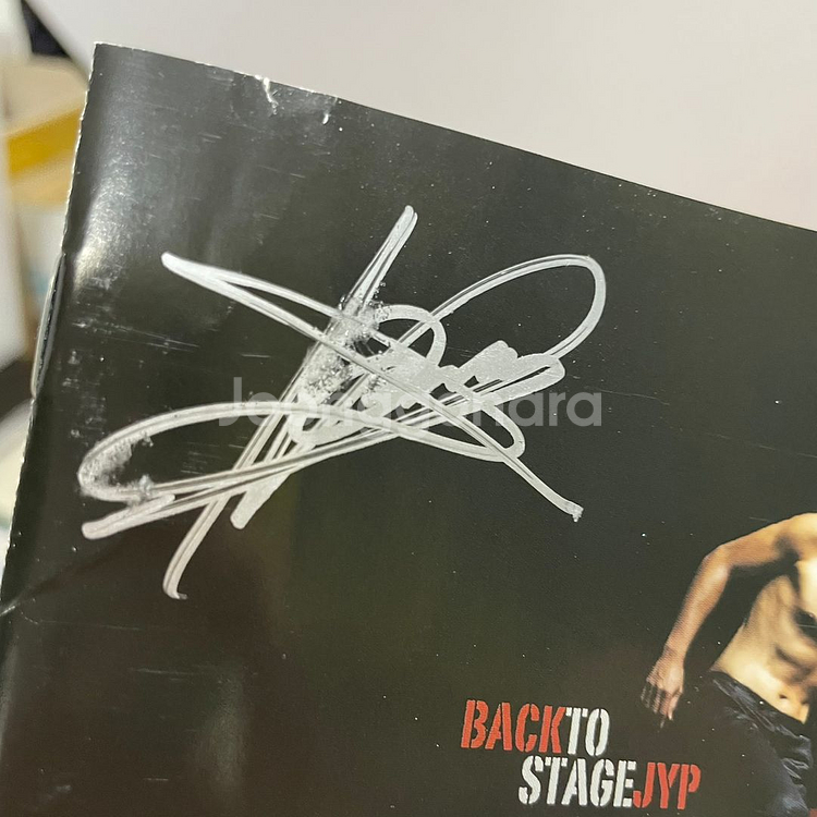 [친필싸인앨범] 박진영 7집 Back To Stage--8