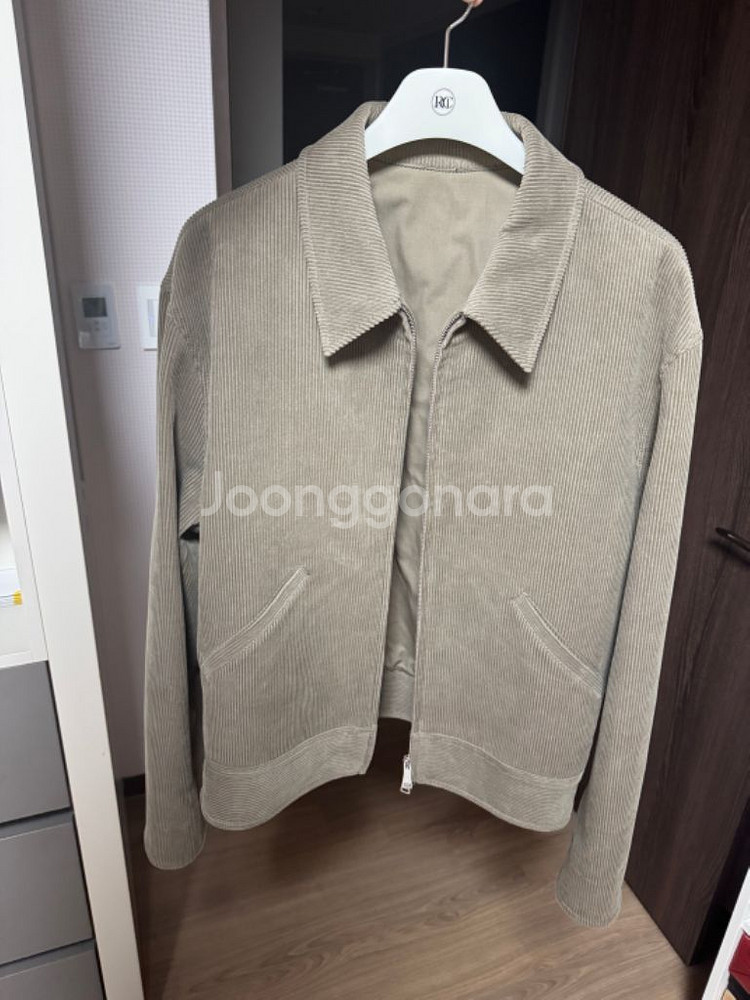 coor 쿠어 24fw 코듀로이 집업 자켓 XL 판매--0
