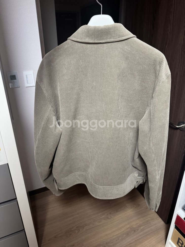 coor 쿠어 24fw 코듀로이 집업 자켓 XL 판매--2
