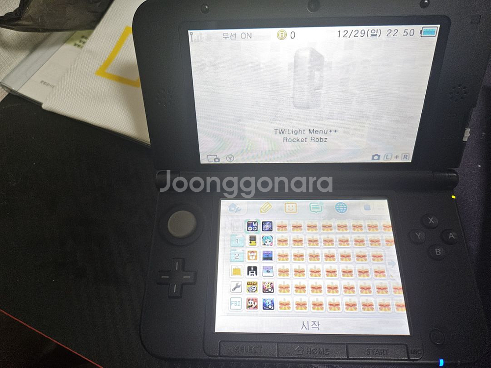 닌텐도 3ds xl 구큰다수 128g 판매합니다--0