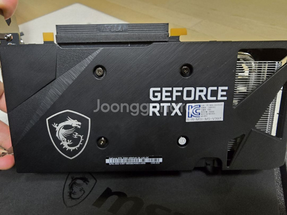 MSI RTX3060 VENTUS2X( 12g)--7