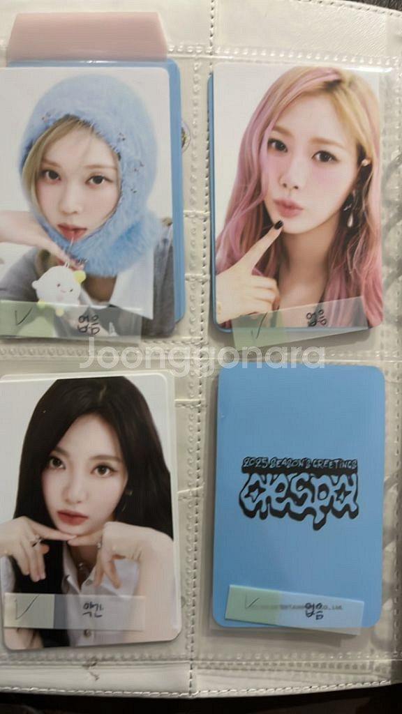 에스파&아이브 포카 팔아요!--1