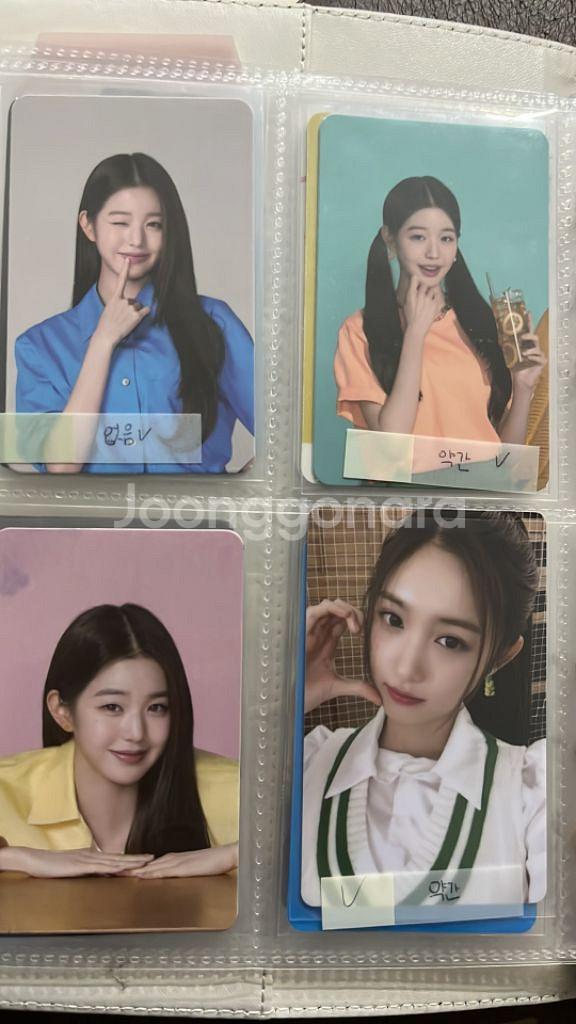 에스파&아이브 포카 팔아요!--6