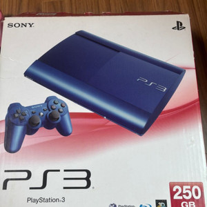 ps3 슈퍼슬림 한정판 블루