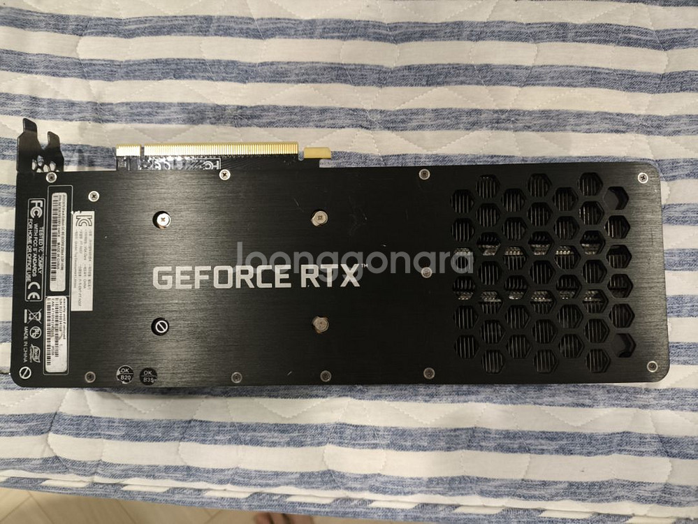 이엠텍 RTX 3070 블랙에디션 그래픽카드--2