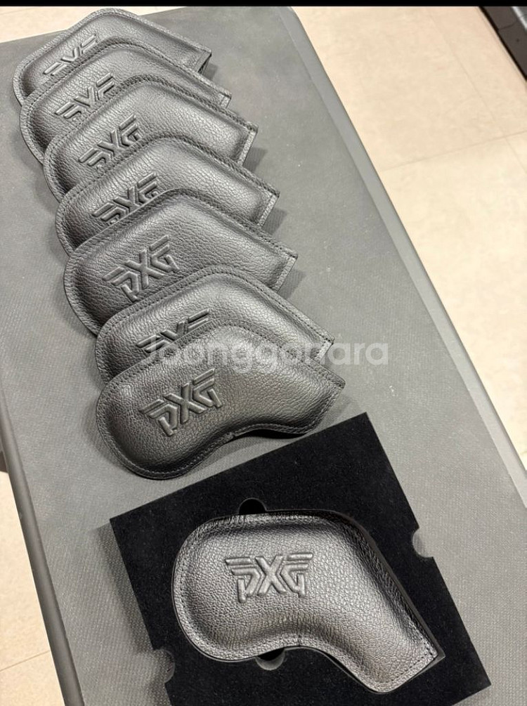 PXG 소가죽 아이언 커버(정품, 새상품)--1