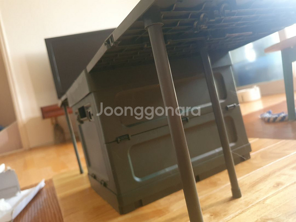 폴더블 테이블 스토리지 박스 럭셔리 버전--1