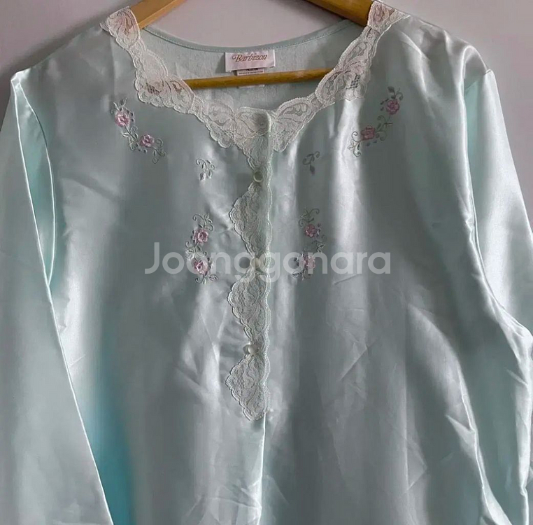 빈티지 원피스 파자마 홈웨어 몬니 앤느 101호 시차--1