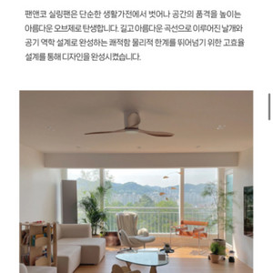 팬앤코 실링팬 레나 52인치