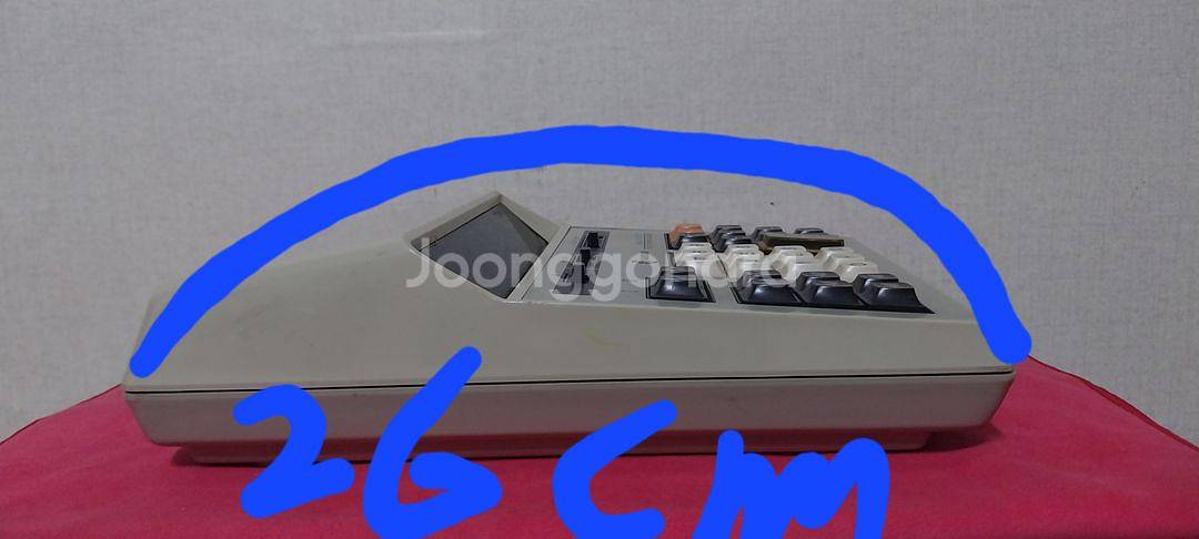 (소품/수집)삼성(근대사)계산기 팝니다.--7