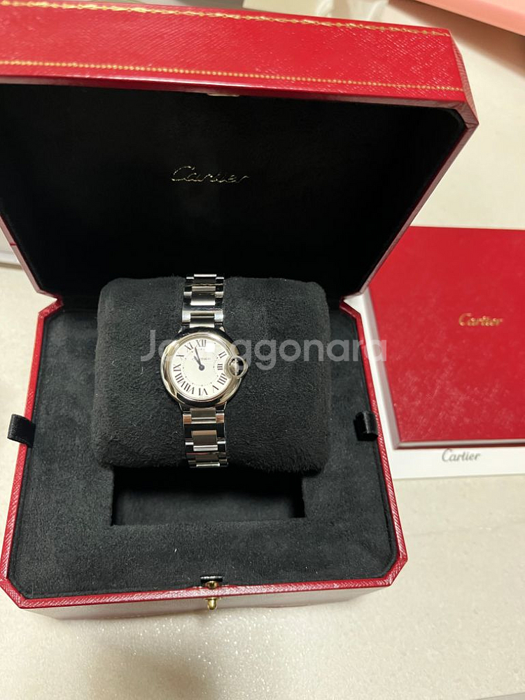 까르띠에 발롱블루 28mm--1