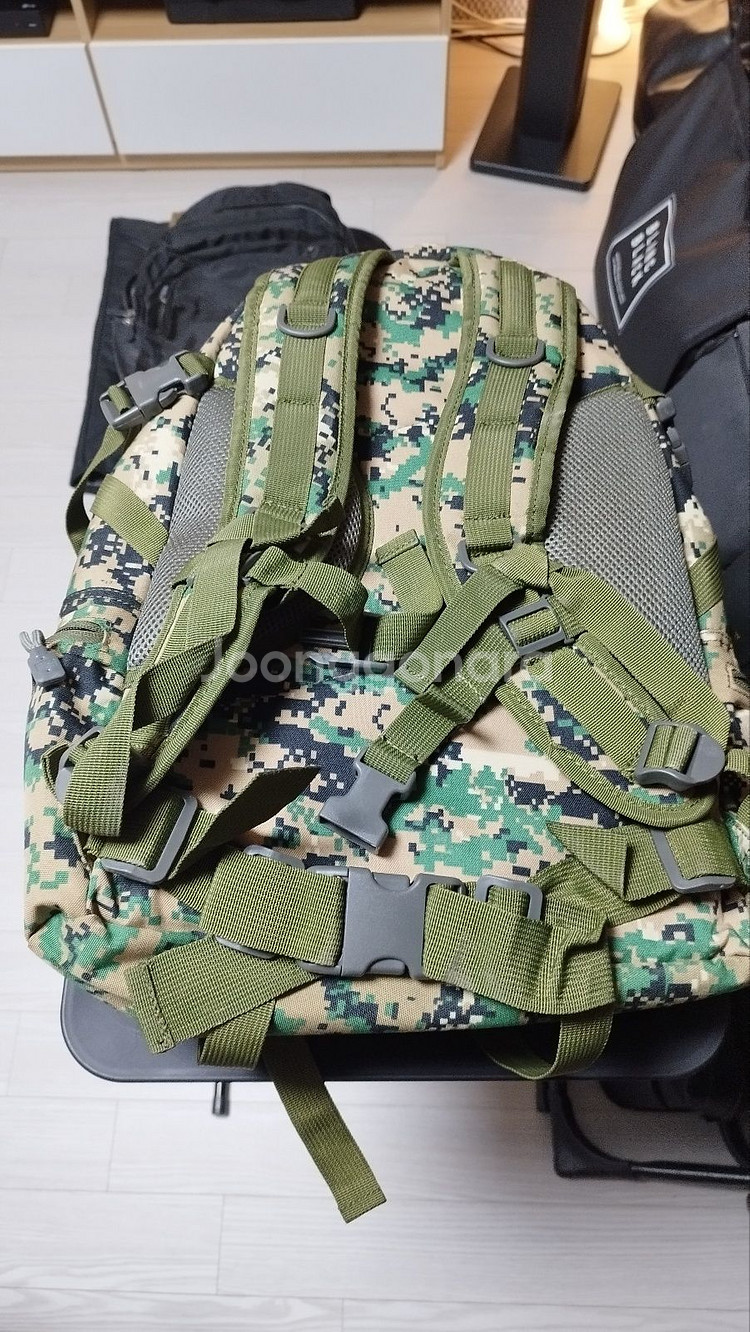 특전사 위장 택티컬 백팩--1