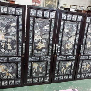 흥부전 자개문짝 세트