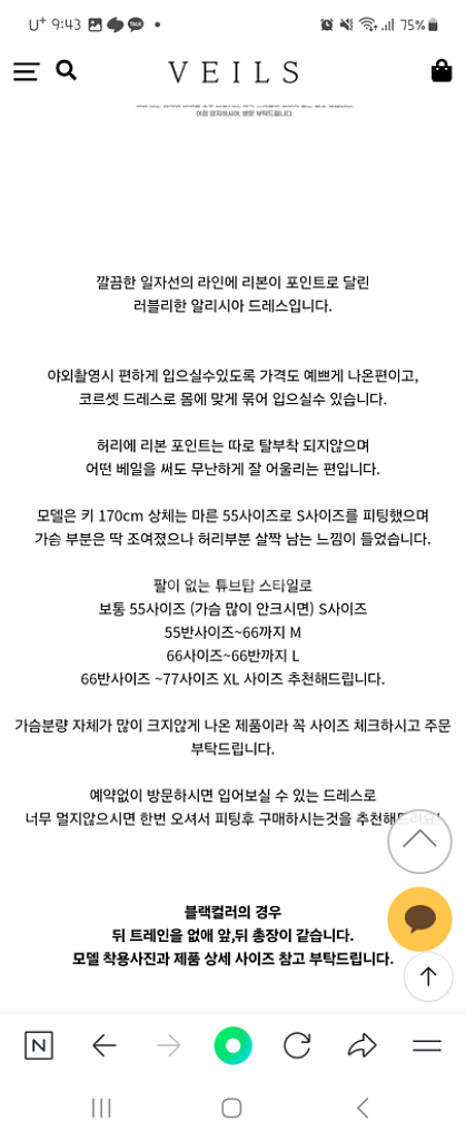 베일즈 블랙웨딩드레스--2