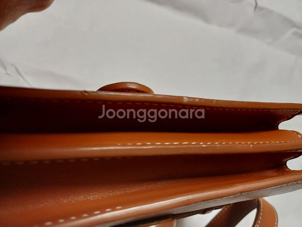 정품셀린느투웨이통가죽숄더--2