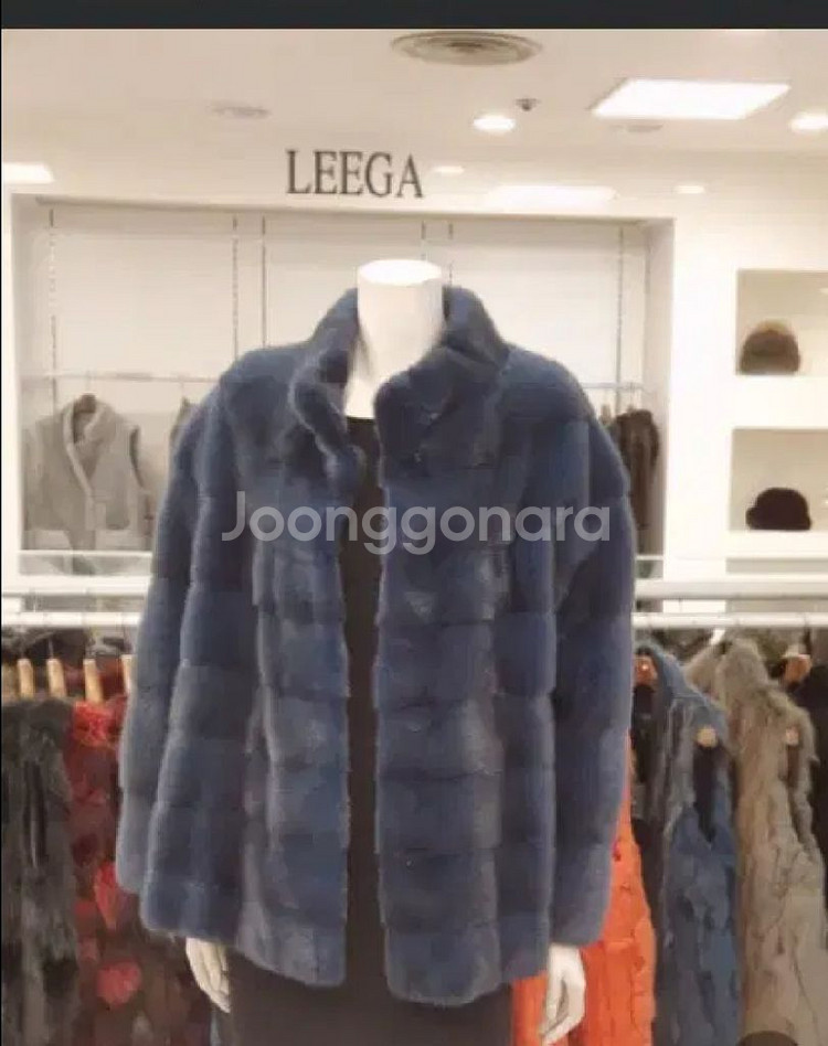 리가 천연 모피코트 밍크코트 새제품 리가모피 밍크코트--8