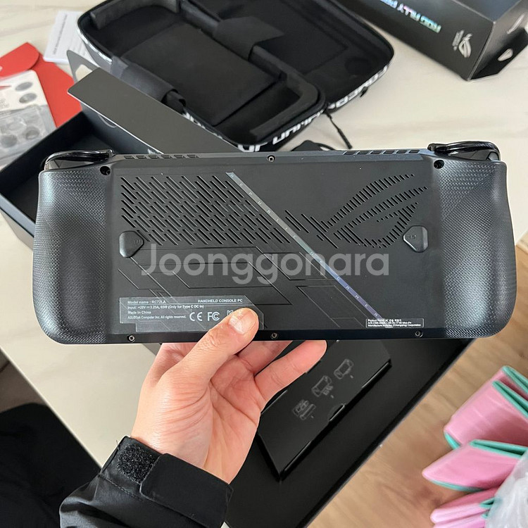 로갈리x 흑갈리 rog ally x 풀박스 추가구성품--2