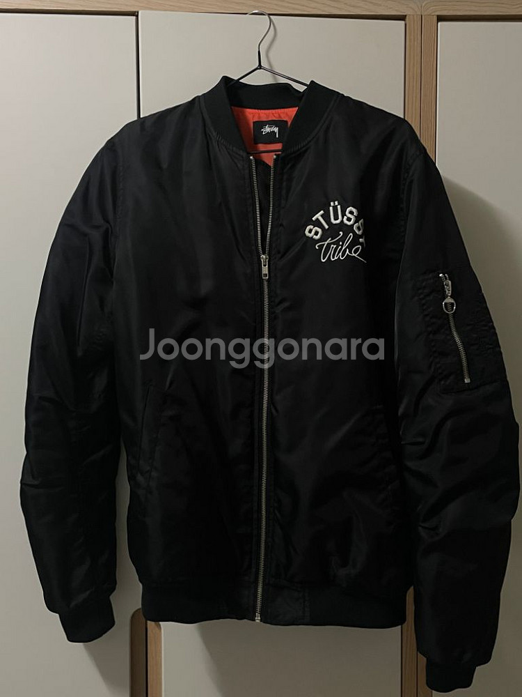 stussy 스투시 S사이즈 MA-1 점퍼 택포--0
