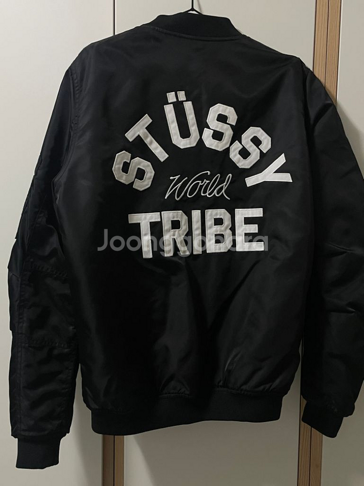 stussy 스투시 S사이즈 MA-1 점퍼 택포--4