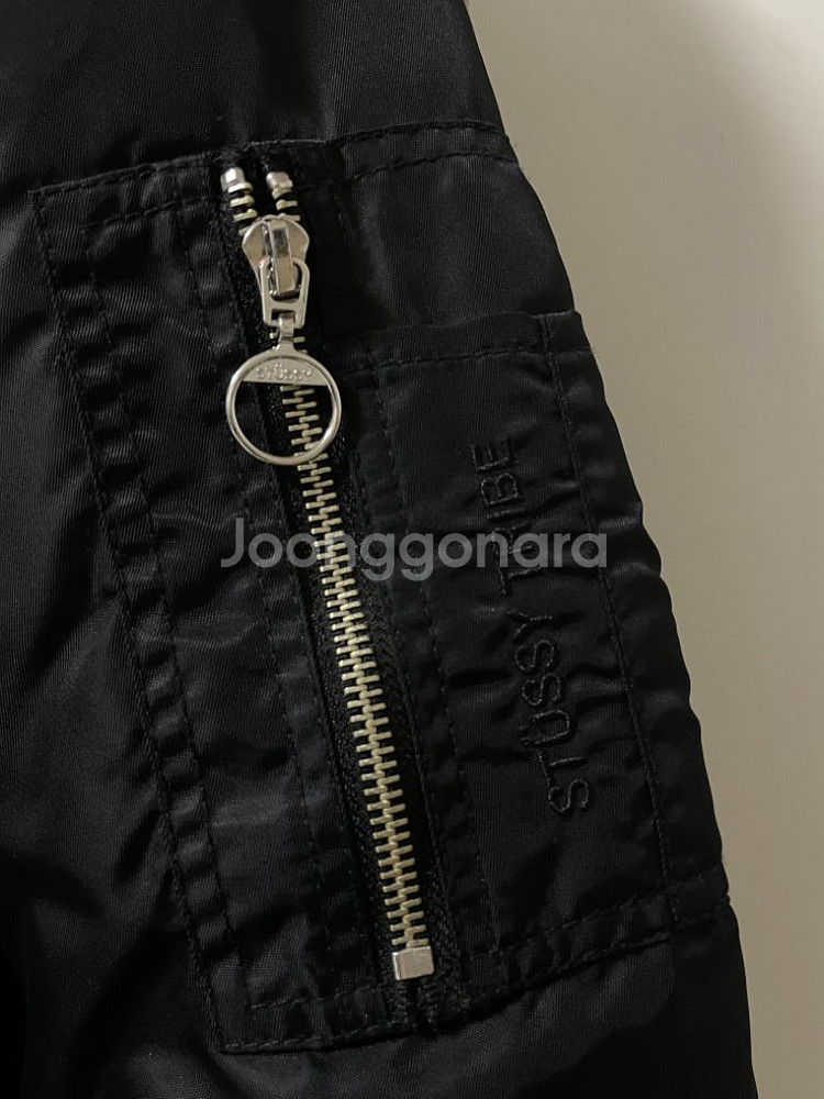 stussy 스투시 S사이즈 MA-1 점퍼 택포--3