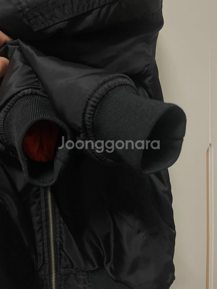 stussy 스투시 S사이즈 MA-1 점퍼 택포--6
