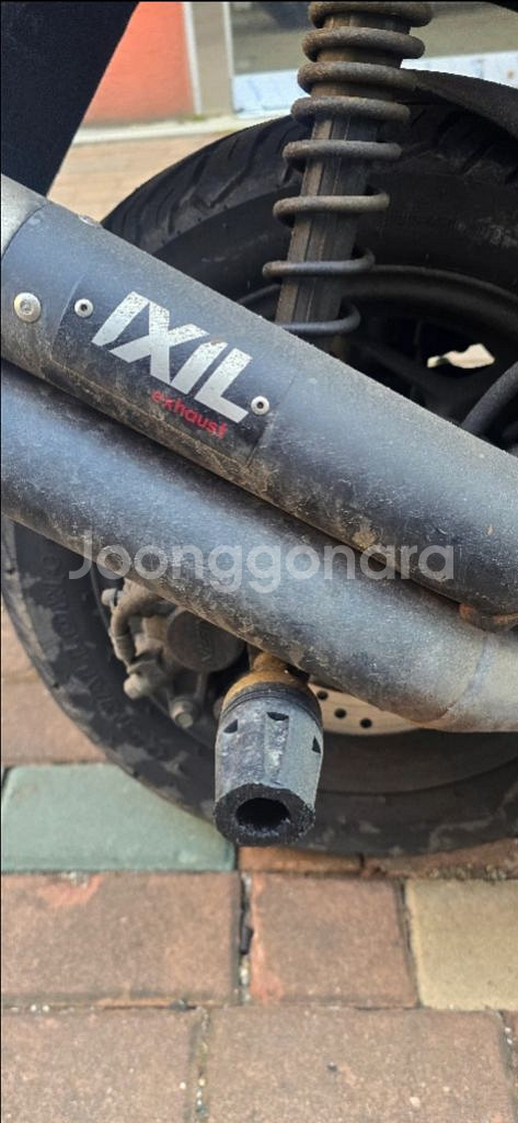 PCX 센터 ,레인보우탑박스, IXIL 배기판매합니다--5