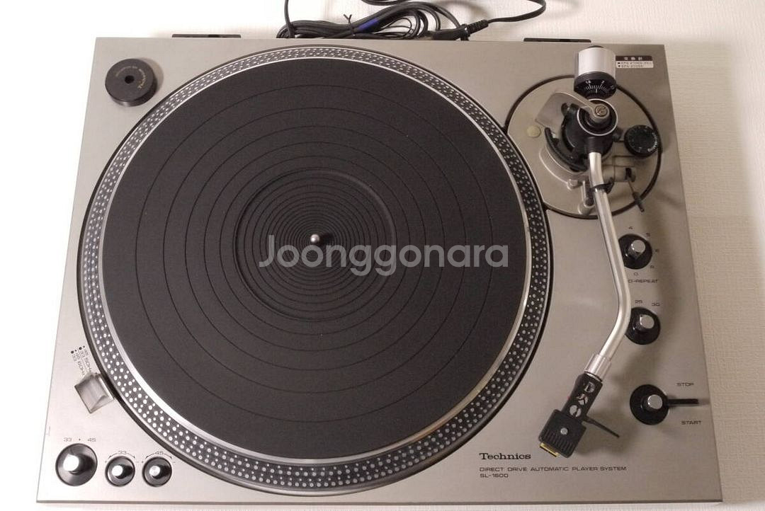 Technics 풀 오토 턴테이블 SL-1600--2