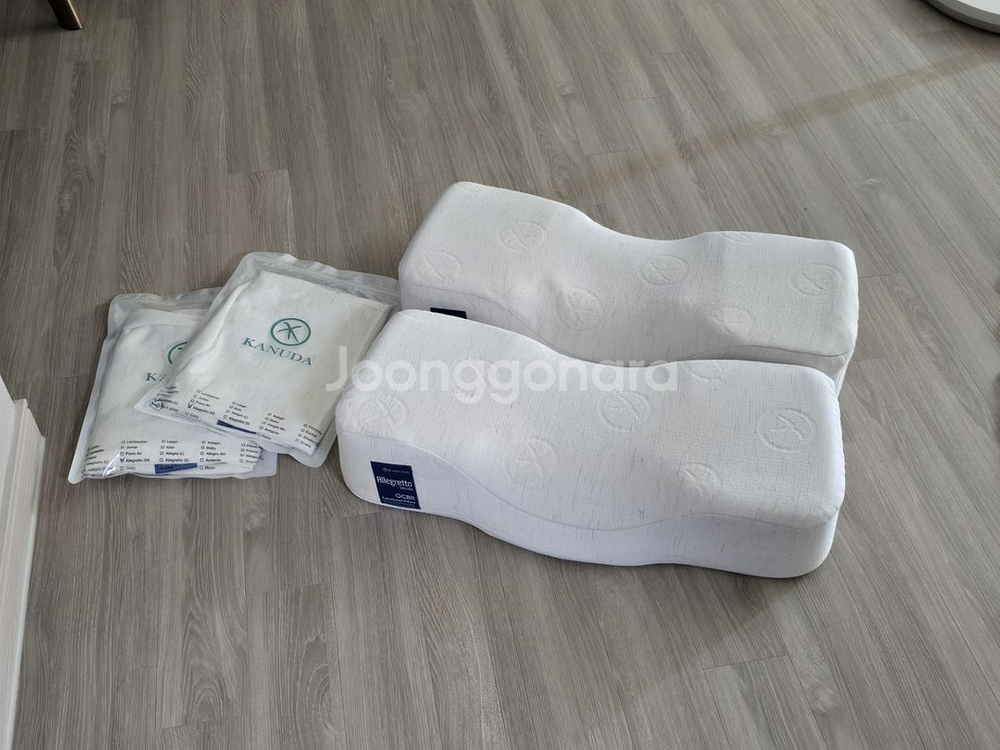 가누다 경추베개 알레그레토 2개+추가커버--1