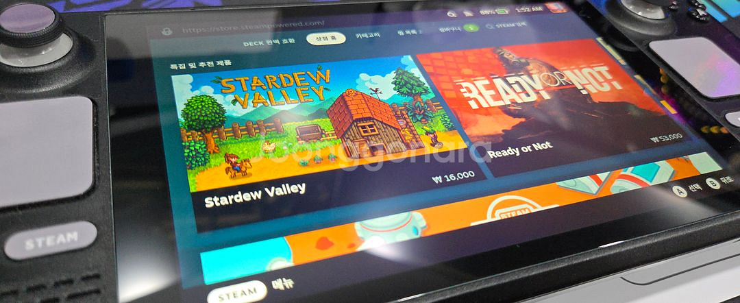 스팀덱 LCD 1TB S급! + 기타--1