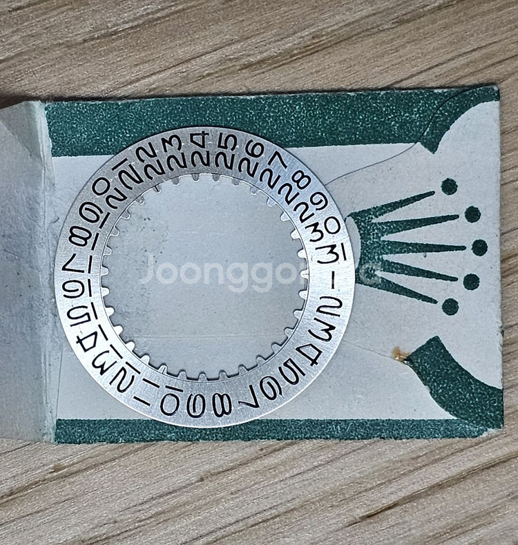 롤렉스 빈티지 데이트 휠 실버 1680/1570--1