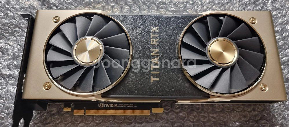 그래픽카드 GPU NVIDIA TITAN RTX--3