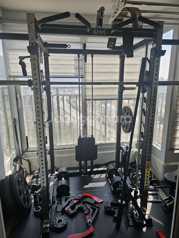 홈짐 cnk sm-8000 블럭형 100kg 랫타워--2