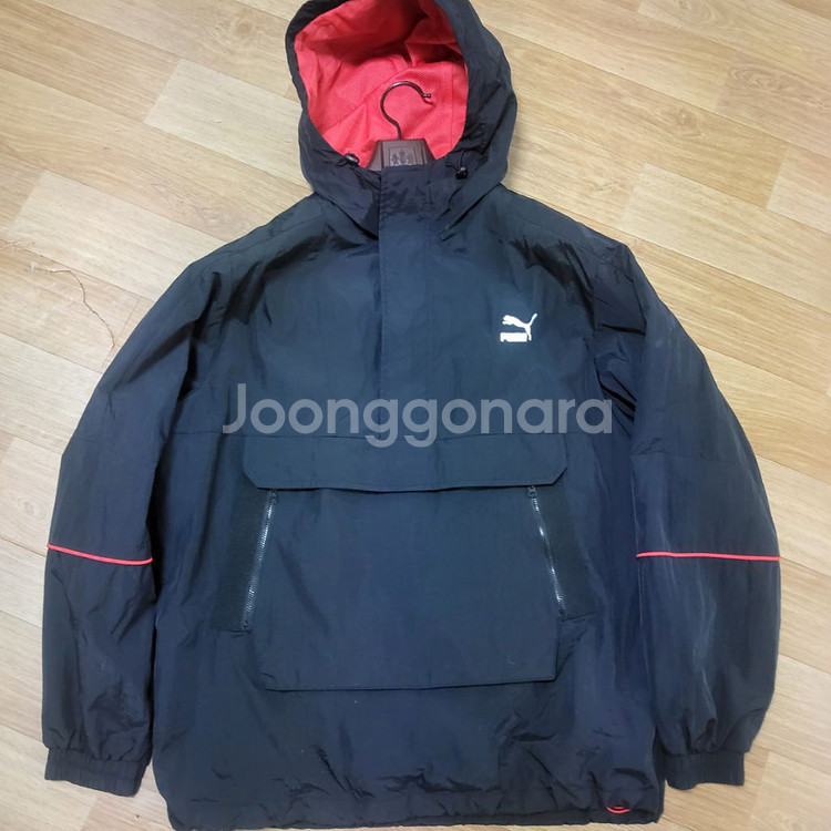 퓨마 남성 반집업 아노락 후드 바람막이 남자 95100--3