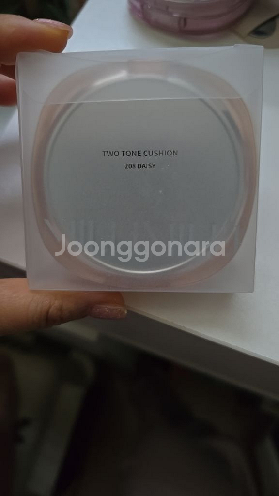 새상품)밀리밀리 투톤쿠션 208데이지--0