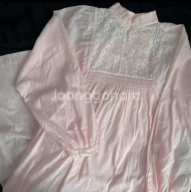 빈티지 원피스 파자마 홈웨어 몬니 앤느 101호 시차--0