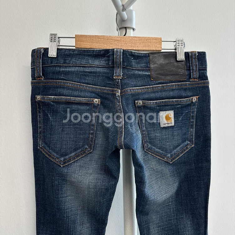 칼하트 워싱 데님 청바지--4