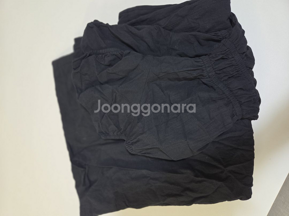 한스스타일 블랙 투웨이점프수트--1