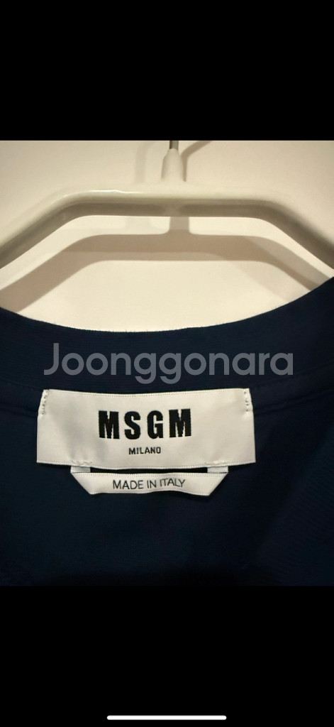 msgm 크롭반팔티--2