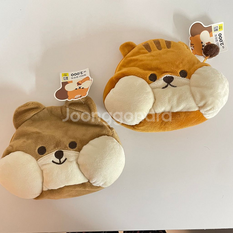 (정품) 다이소 볼빵빵친구들 파우치--0