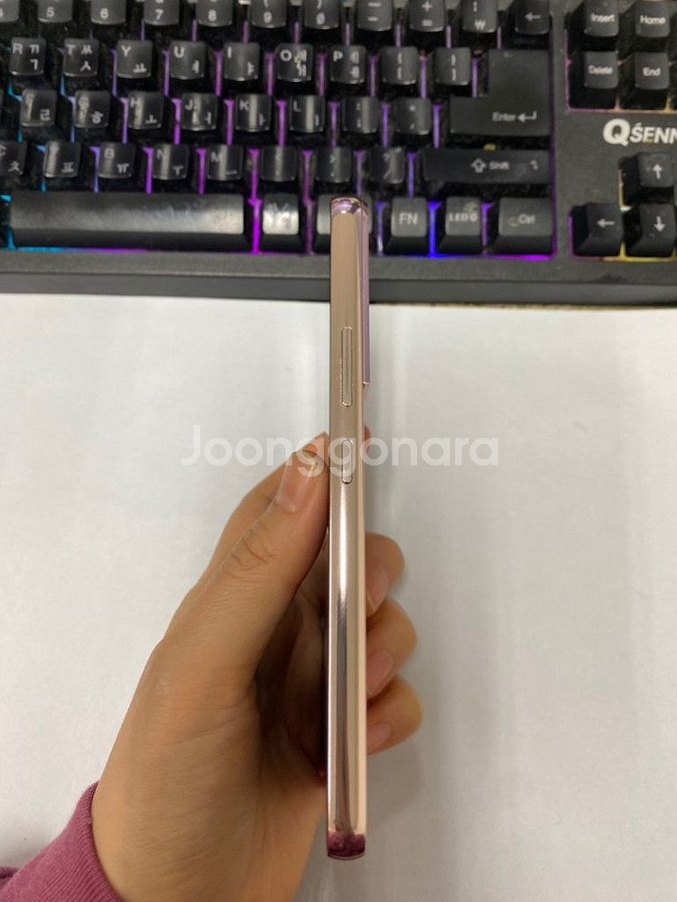 KT 갤럭시S22 핑크 SSS급 256GB 무잔상선물용--3