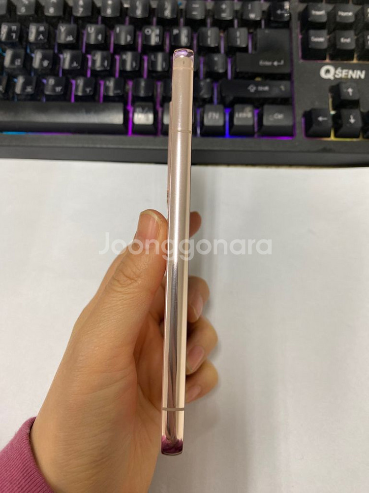 KT 갤럭시S22 핑크 SSS급 256GB 무잔상선물용--5
