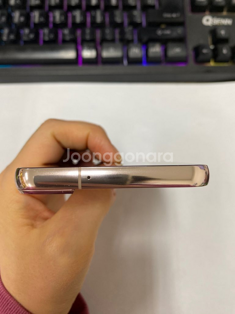 KT 갤럭시S22 핑크 SSS급 256GB 무잔상선물용--4