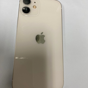 아이폰12미니 화이트 액정SS급 64GB 배터리100%