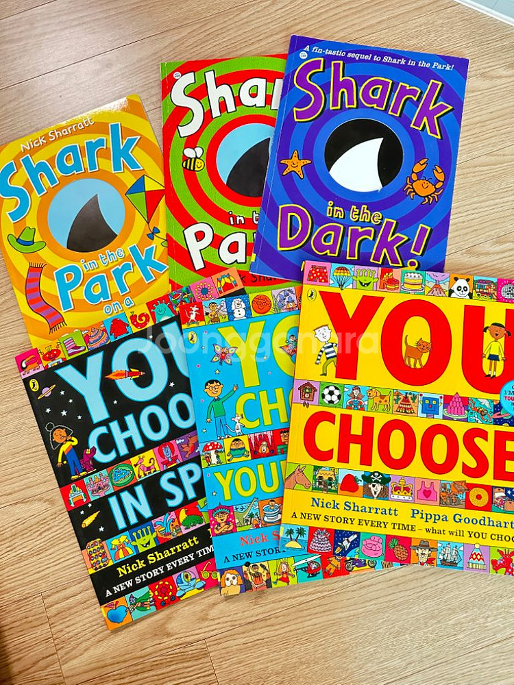 닉샤렛 영어원서 Shark+ You Choose 시리즈--0
