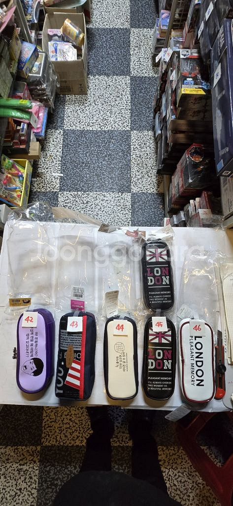 스팽글필통 시바견 봉제필통 하드케이스필통 도라에몽 필통--5