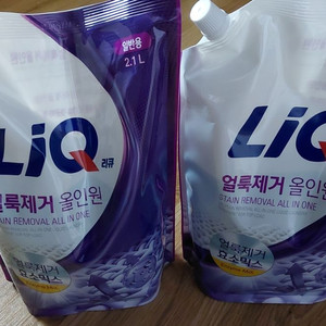일괄) 리큐 얼룩제거 올인원 세제 2.1L(일반용)
