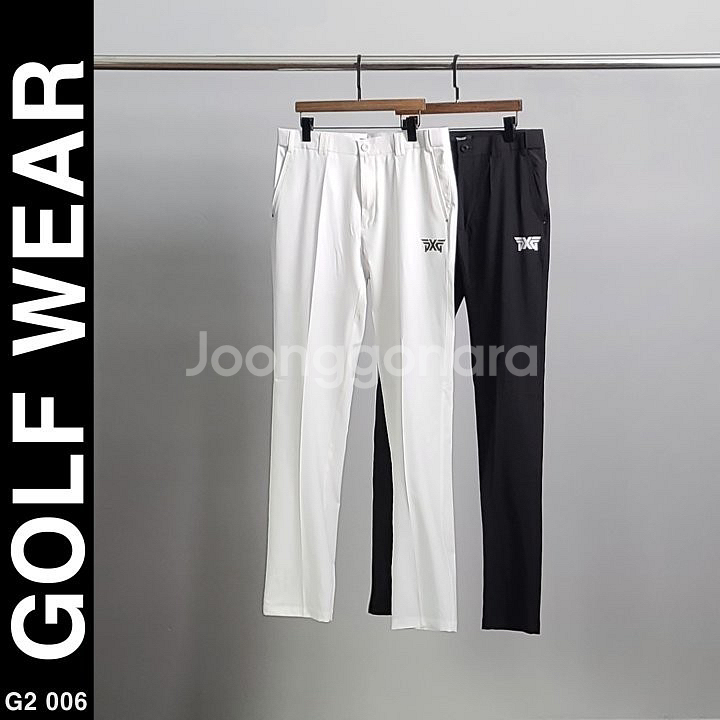 PXG 골프 남성 백 포켓두줄 골프 팬츠--0