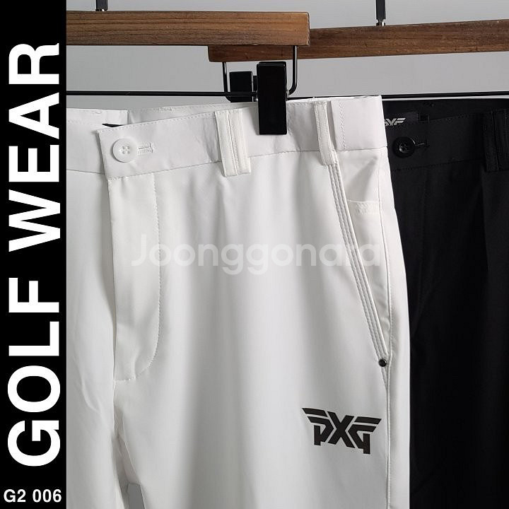 PXG 골프 남성 백 포켓두줄 골프 팬츠--7